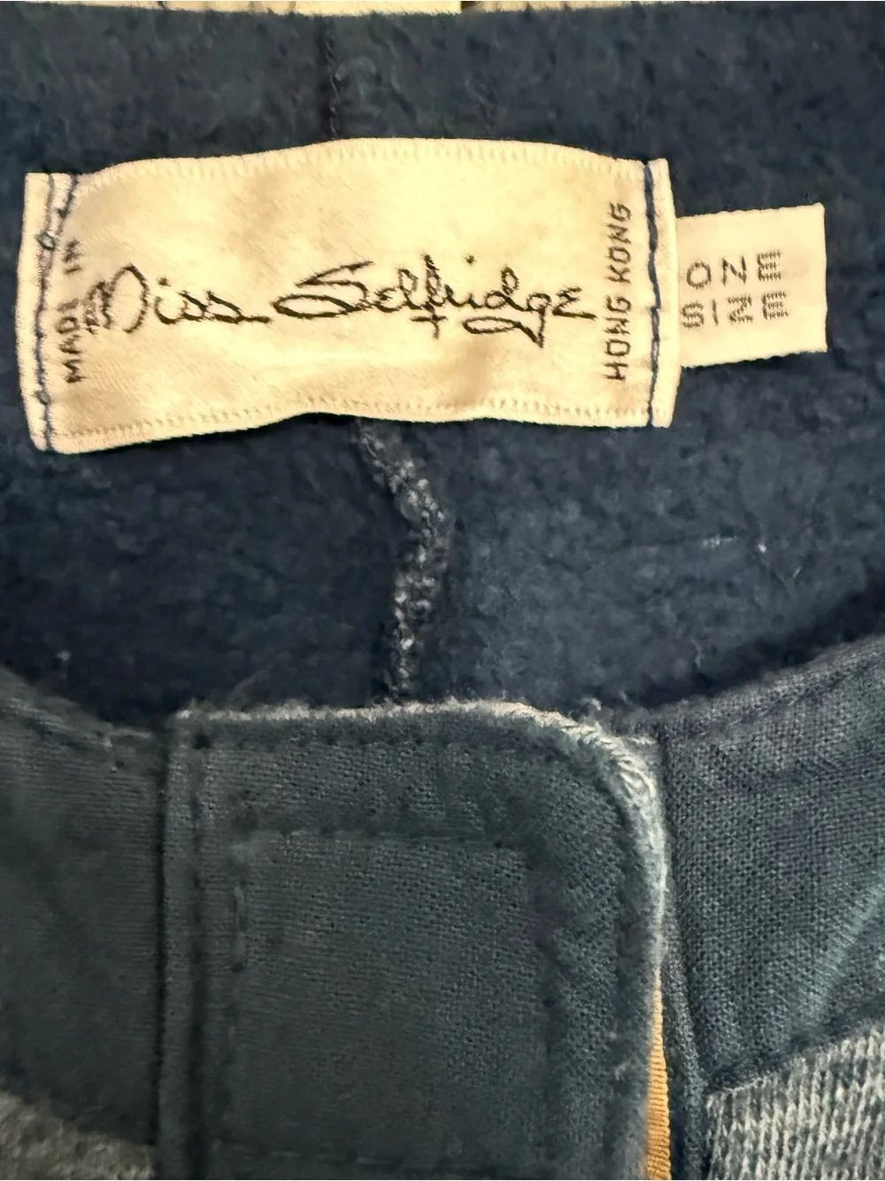 Miss Selfridge Navy Blue Casual Jumpsuit - Picture 2 of 13